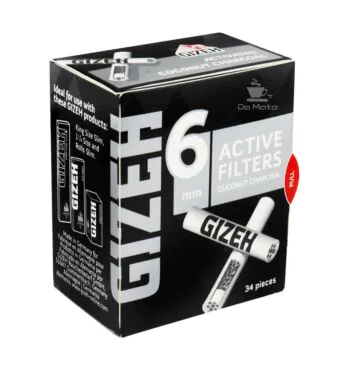 Filtro Carvão Gizeh Black Active de lado