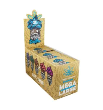 Caixa de Piteira Sadhu Evening Mega Large de lado