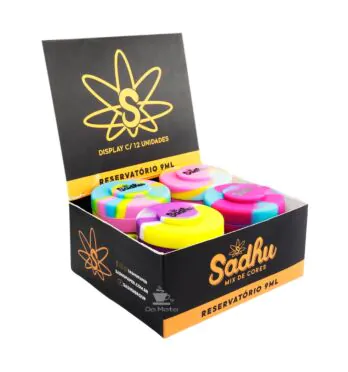 Caixa de Slick Silicone Sadhu 9ml de lado