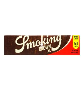 Seda Smoking Brown King Size XL de frente