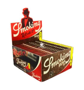 Caixa Seda Smoking Brown King Size XL