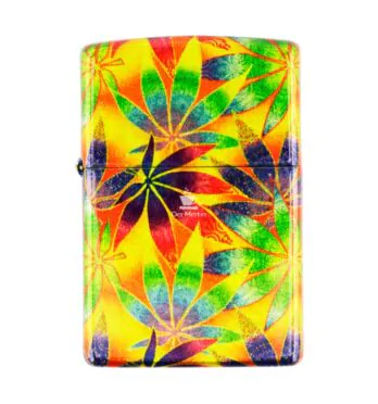 Isqueiro Zippo Cannabis Design 540 Fusion 48776 de frente