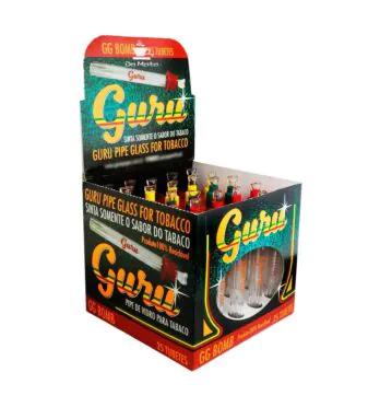 Caixa de Seda de Vidro Guru GG Bomb Colorido de frente