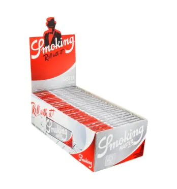 Caixa de Seda Smoking Master Regular de frente
