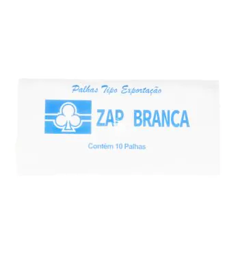 Palha ZAP Branca Tipo Exportação de frente