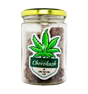 Chocolate ChocoKush Banana Kush 100g de frente