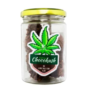 Chocolate ChocoKush Café Kush 100g de frente
