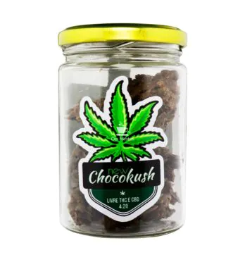 Chocolate ChocoKush Kush Mints 100g de frente