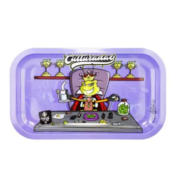 Bandeja de Metal Cultura Dab The Queen de frente