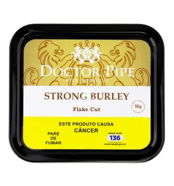 Doctor Pipe Strong Burley Flake 50g de frente