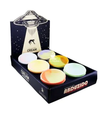 Caixa de Cuia Silicone Abduzido Half Cream de lado tabacaria da mata