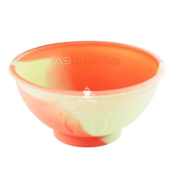 Cuia de Silicone Abduzido Half Cream de frente tabacaria da mata