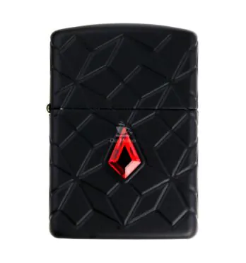 Isqueiro Zippo Diamond Pattern 46756 de frente tabacaria da mata