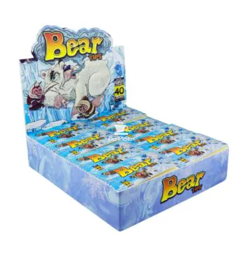Caixa de Piteira Bear Tips Longa Papel Vergê de lado tabacaria da mata