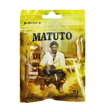 Bressan Matuto Picado 35g de frente tabacaria da mata