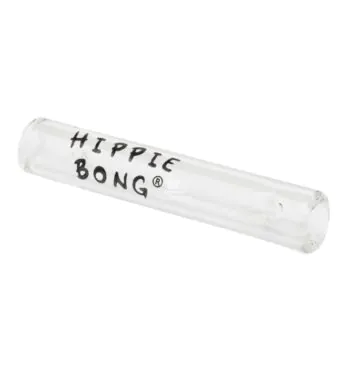 Piteira de Vidro Hippie Bong Bomba 10mm  de frente tabacaria da mata