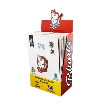 Caixa de Blunt Smoking Dog Cachaça Mineira de frente tabacaria da mata