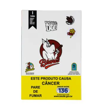 Blunt Smoking Dog De Mel 1 Folha de frente tabacaria da mata 