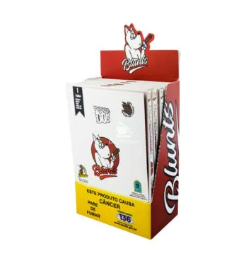 Caixa de Blunt Smoking Dog 1 Folha caixa de frente tabacaria da mata