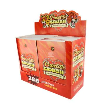 Caixa de Piteira Papelito Crush Selvagem de frente tabacaria da mata 