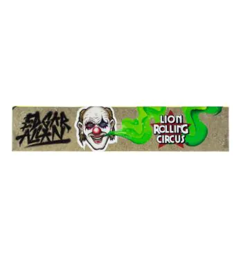Seda Brown Lion Rolling Circus de frente tabacaria da mata 