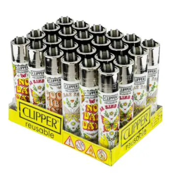 Caixa de Isqueiro Clipper 70's Vibes tabacaria da mata 