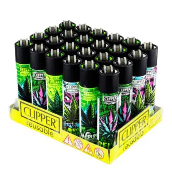 Caixa de Isqueiro Clipper Graff Weed tabacaria da mata 