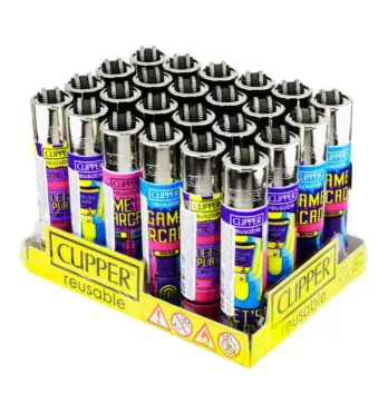 Caixa de Isqueiro Clipper Gamer4life 2 tabacaria da mata 