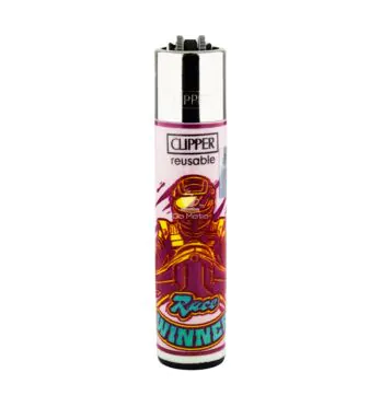Isqueiro Clipper Vintage F1 de frente tabacaria da mata 