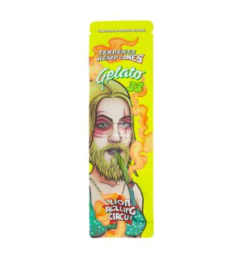 Cone Lion Rolling Circus Gelato 33 2un de frente tabacaria da mata