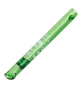 Piteira de Vidro Hippie Bong Colorida 5mm c/ 5,5cm  de frente tabacaria da mata 
