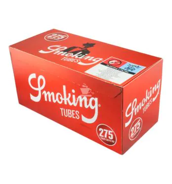 Tubos C/ Filtro Smoking C/275un de lado tabacaria da mata
