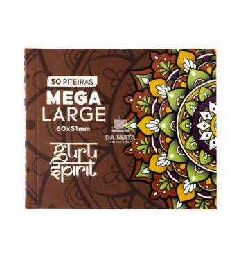 Piteira Guru Spirit Mega Large Brown de frente tabacaria da mata