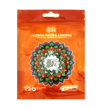 Filtro Guru Spirit Extra Longo  de frente tabacaria da mata 