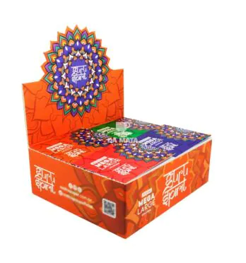 Caixa de Piteira Guru Spirit Mega Large Branca de lado tabacaria da mata