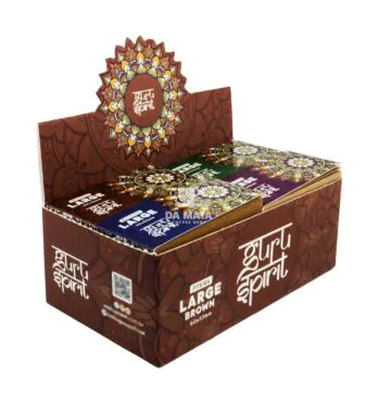 Caixa de Piteira Guru Spirit Large Brown tabacaria da mata 