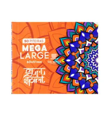 Piteira Guru Spirit Mega Large Branca de frente tabacaria da mata