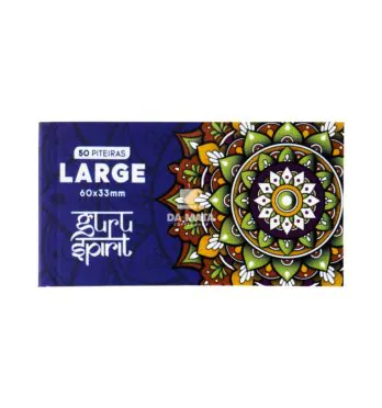 Piteira Guru Spirit Large Brown de frente tabacaria da mata