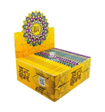 Caixa de Seda Guru Spirit King Size Slim de lado tabacaria da mata
