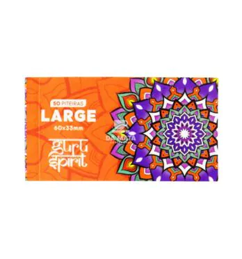 Piteira Guru Spirit Large Branca de frente tabacaria da mata