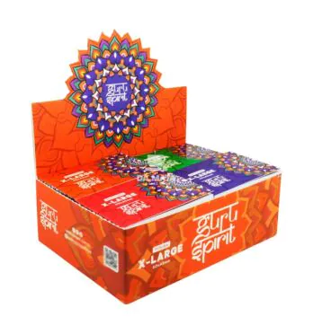 Caixa de Piteira Guru Spirit X-Large Branca Tabacaria da mata 