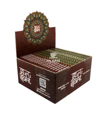 Caixa de Seda Guru Spirit King Size Brown Large Tabacaria da mata 