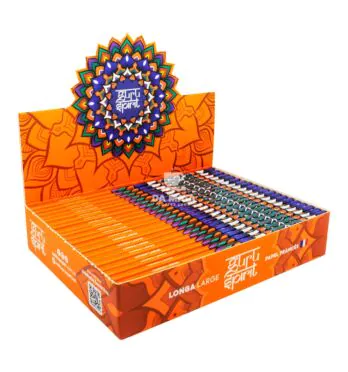 Caixa de Seda Guru Spirit Longa Large de lado tabacaria da mata