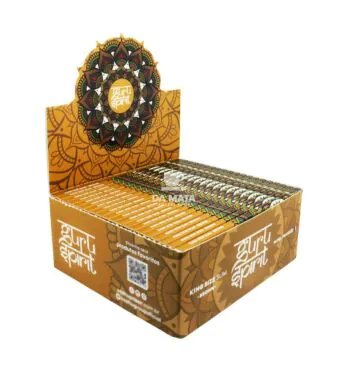 Caixa de Seda Guru Spirit King Size Brown Slim tabacaria da mata 