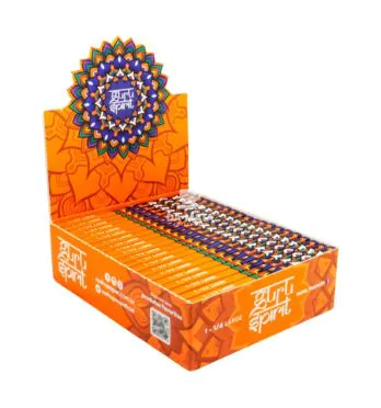 Caixa de seda Guru Spirit 1 1/4 Large tabacaria da mata 