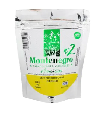 Montenegro P/ Cachimbo Menta N.2 30g de frente tabacaria da mata 
