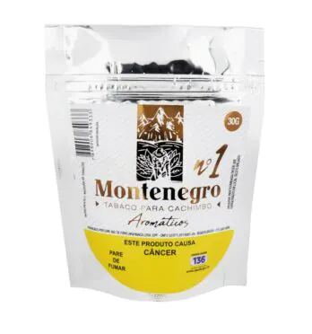 Montenegro P/ Cachimbo Chocolate N.1 30g de frente tabacaria da mata 