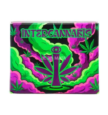 Piteira longa Black Trunk x Intercannabis de frente tabacaria da mata 