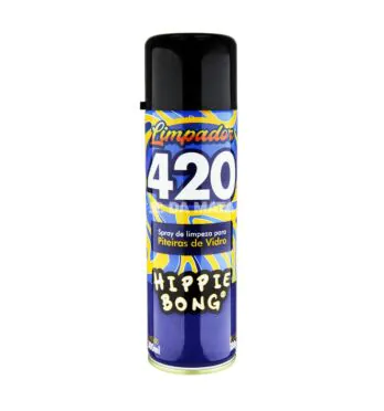 Limpador 420 P/ Piteiras de Vidro Hippie Bong de frente tabacaria da mata 