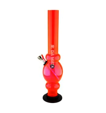 Bong de Acrílico Flex 25,5cm de lado tabacaria da mata
